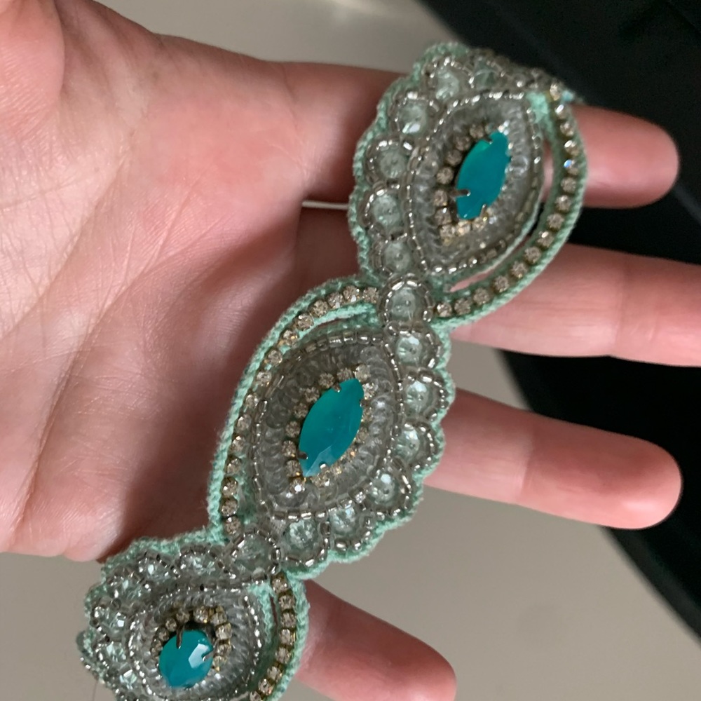 Anthropologie jewel headband